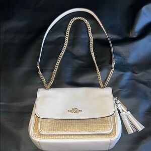 Cream and/or tan Bag